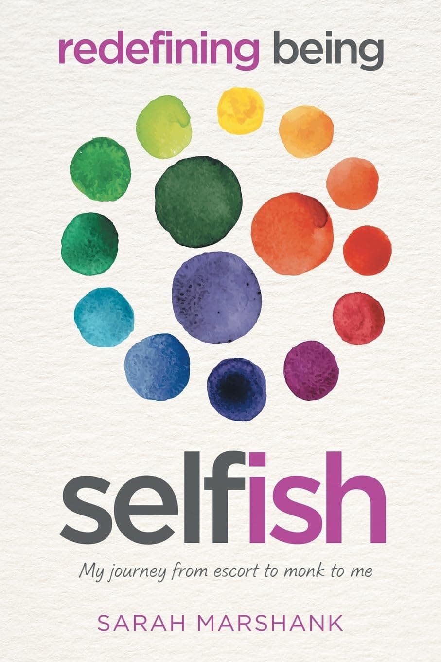 Redefining Being Self-ish: My Journey from Escort to Monk to Me, book cover
